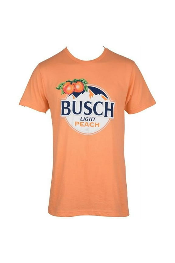 Light Peach Logo Colorway Cotton T-Shirt, Orange - Small