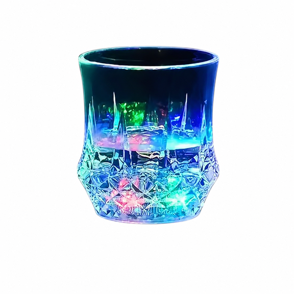 Light Up Pineapple Cup, Color Changing LED Beer Glass with Sensor Light, Creative Glow Cup for Bar Party Drinks, Novelty Night Light Tumbler for Home, Events and Celebrations