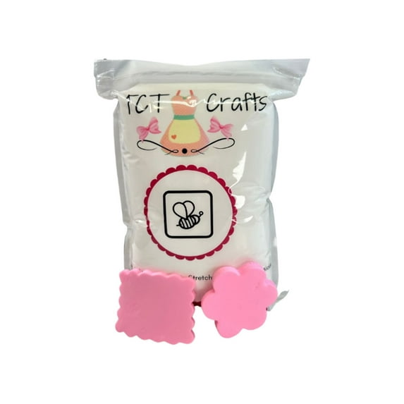 Light Pink Air Dry Lightweight Foam Clay