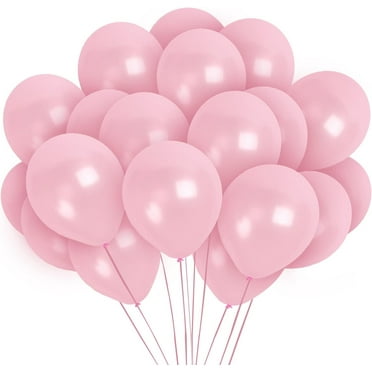 Light Pink Balloons - 12 Inch Latex Balloons - 36 Pack