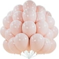 thumbnail image 1 of Light Pink Balloons 50 pcs 12 Inch Pastel Baby Pale Blush Pink Latex Balloons for Graduation Wedding Baby Shower Gender Reveal Princess Bachelorette Birthday Party Decorations Pink-Q01, 1 of 14