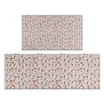 thumbnail image 1 of Light Pink Christmas Gnome Pattern Kitchen Rugs Sets Of 2,Anti Fatigue Kitchen Mat Rugs Non Slip Washable,Decorative Kitchen Floor Mats for Kitchen,Sink,Laundry,17"x30"+17"x47", 1 of 7