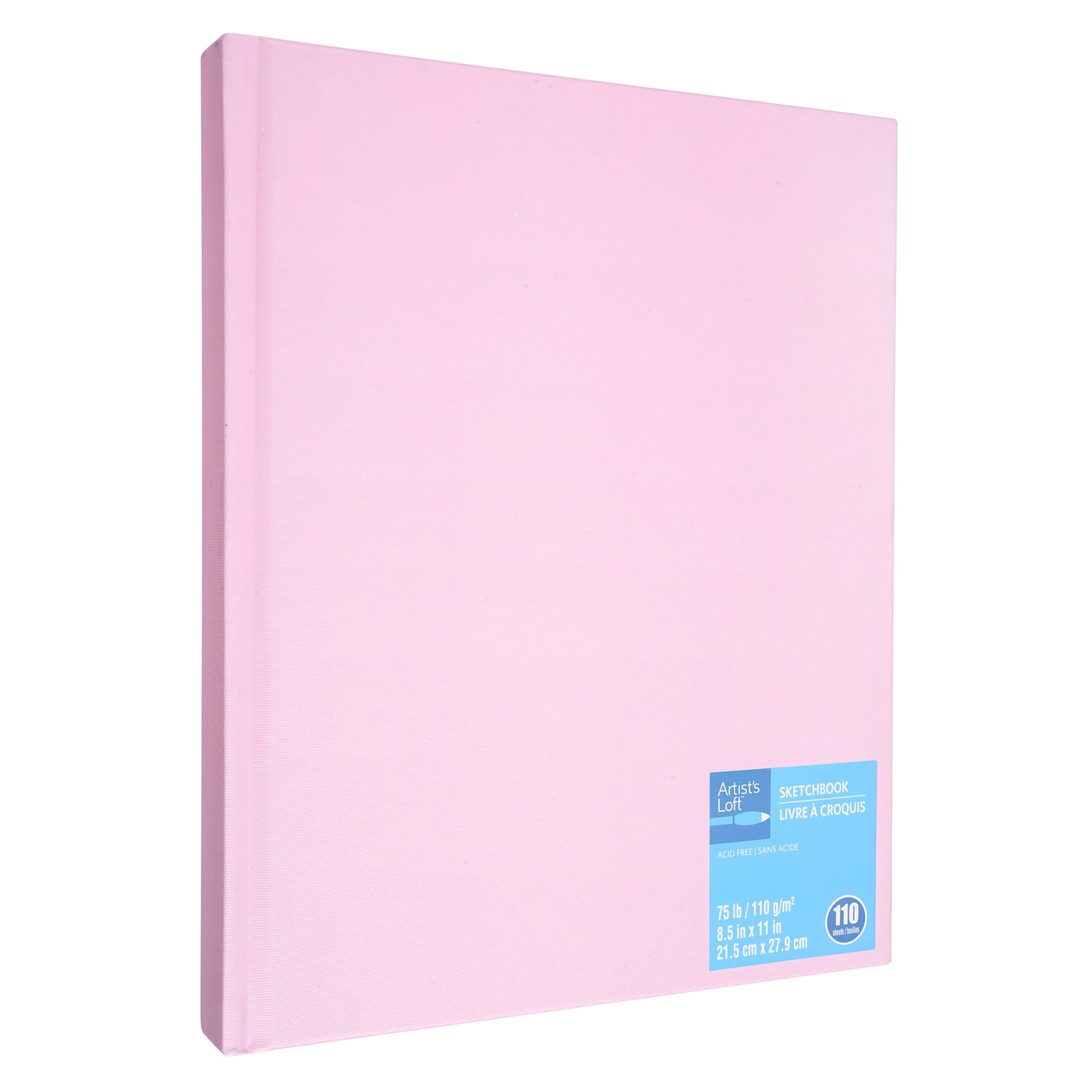 Sketchbook: Pink Back to school Sketch paper to draw and sketch in for Girls  120 pages (8.5 x 11 Inch). (Paperback)