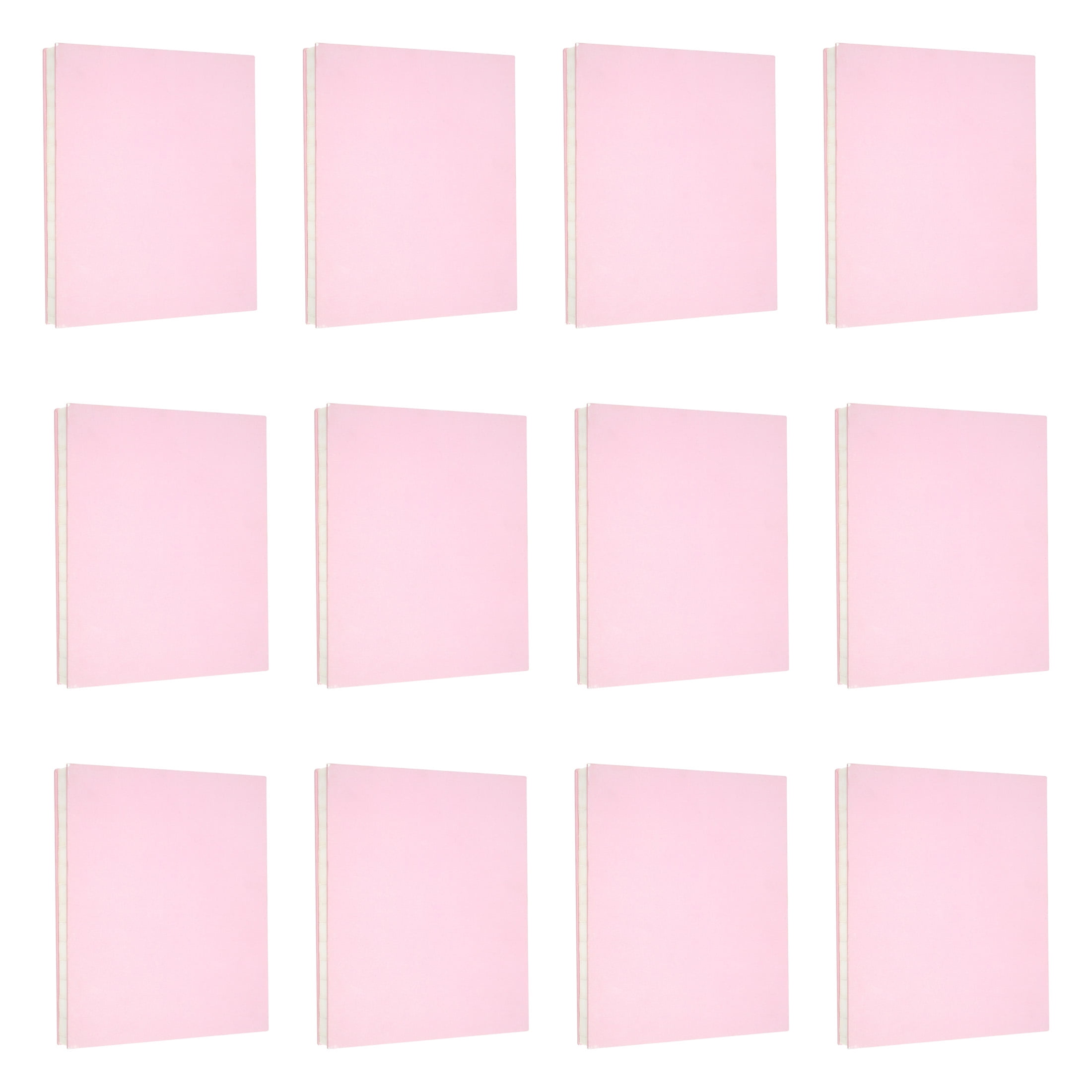 Artist's Loft Light Pink Hardcover Sketchbook - Acid Free and Smudge Resistant Paper, Sketch Pad for Drawing, Sketching, Writing - Bulk 12 Pack