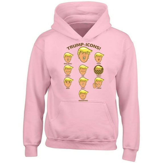 Light Pink Hoodie Unisex Sweatshirt 2X-Large