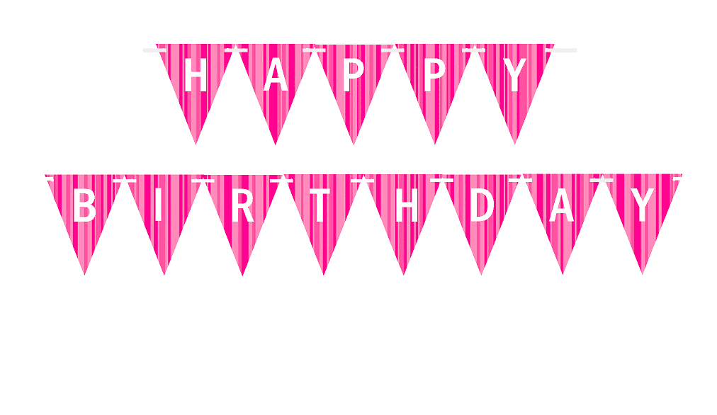 Happy Birthday Ribbon Banner Stock Vector - Illustration of cheerful,  celebration: 202633836