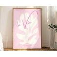 thumbnail image 1 of Light Pink Matisse Wall Art Clean Girl Aesthetic Room Decor Coquette, Girly Affirmation Wall Art Above Bed Coquette Room Decor For Teens Wall Art, Modern Wall Decor, 8x12 UNFRAMED, 1 of 2