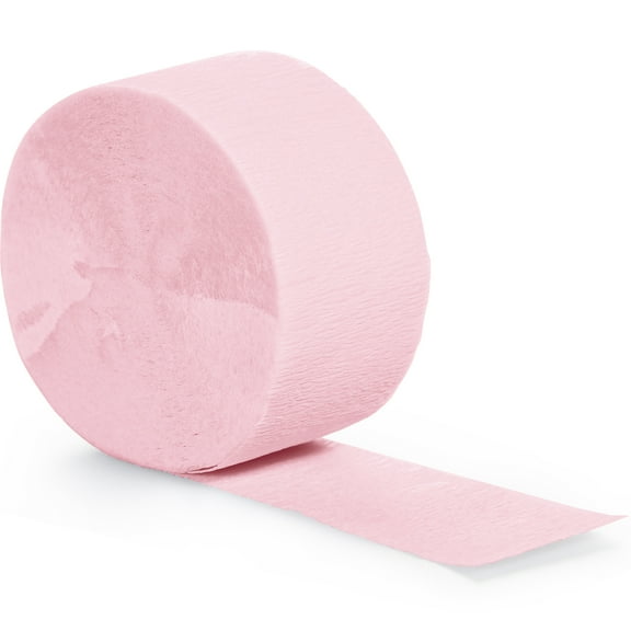 Light Pink Paper Party Streamer, 150', by Way To Celebrate