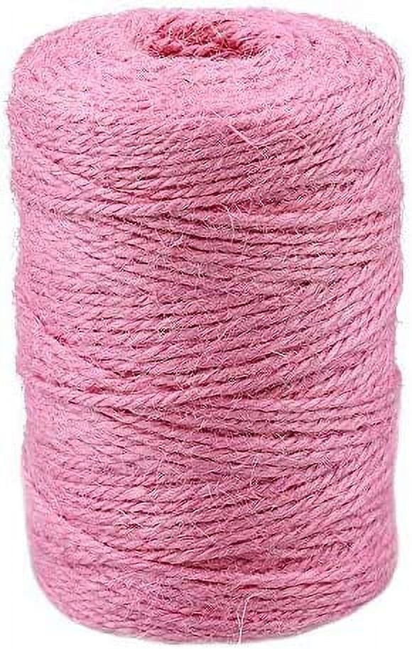 jijAcraft Red and White Twine String, 328 Feet Christmas Bakers Twine  String, 2MM Heavy Duty Packing String for DIY Crafts, Christmas Decoration,  Gift