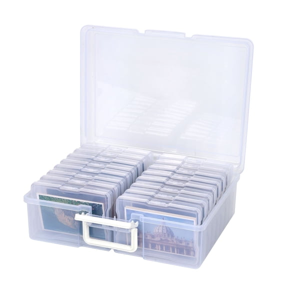 Light Plastic Storage Box With Closed Lid Ideal For Organizing Clothes Books And Household Items Space Saving Pattern