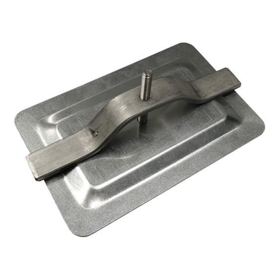 Light Pole Hand Hole Cover 4x6 Inch - Galvanized Steel Rectangle Access Cover Plate for Square Poles; Weather Resistant, Durable Mounting Hardware