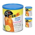 Light Powdered Drink Mix Cannisters, Zero Sugar Half & Half, 22 Quarts