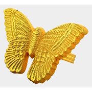 Light & Pro Butterfly Metal Napkin Rings For Christmas Party Decoration Dinning Table Occasion Everyday Family Gatherings - A Beautiful Emphasize To Your Dining Table D cor - Gold - Pack Of 12
