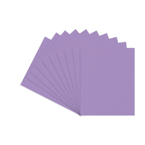 Light Purple Acid Free 11x14 Backing Board - Uncut Photo Mat Board - 50 Sheets