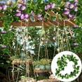 thumbnail image 1 of Light Purple Artificial Morning Glory Strip Pp2, Artificial Vine Morning Glory Faux Flowers Carnations Artificial Fall Hanging Flowers for Outdoors Bouquet Decor the Are Made of Cloth, 1 of 9
