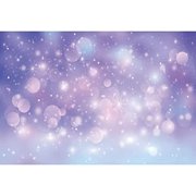 Light Purple Bokeh Backdrop 10x7FT Abstract Bokeh Haloes Photography Background Dreamy Stars Newborn Baby Shower Birthday Party Banner Cake Smash Decor Girls Portrait Photo Shoot Props