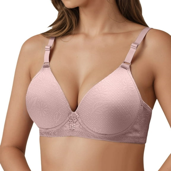 Light Purple Bra Plus Size Full Coverage Wireless Bras For Comfortable Support Non Padded Breathable Everyday Soft Cup Bra nylon