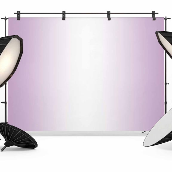 Light Purple Ombre Backdrop for Photoshoot,Photography Photo Studio Background Wall Backdrop,Modern Gradient Abstract Art Back Drop Banner Panel for Portraits Wedding Party Live Streaming Decor 7x5Ft
