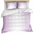thumbnail image 1 of Light Purple Ombre Bedding 3 Piece Duvet Cover Set Queen Size, Modern Gradient Abstract Art Soft Microfiber Comforter Cover with Zipper Closure & Pillowcases, Wrinkle & FadeResistant Quilt Cover, 1 of 9