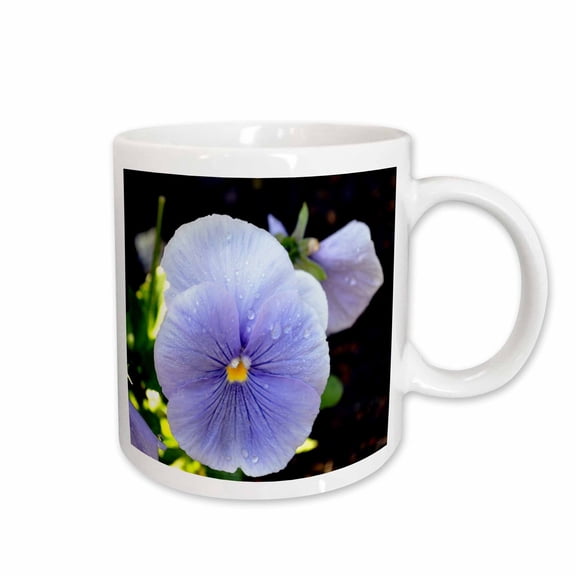 3drose, Light Purple Pansy, 11oz Mug
