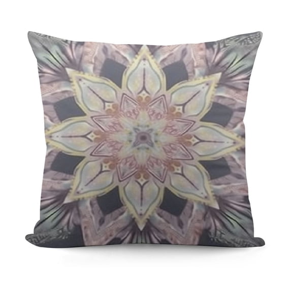 Light Purple Swirl Decorative Pillow Covers Cozy Soft Throw Pillowcase Square Couch Cushion Cover for Home Decor Sofa Living Room Bed Car