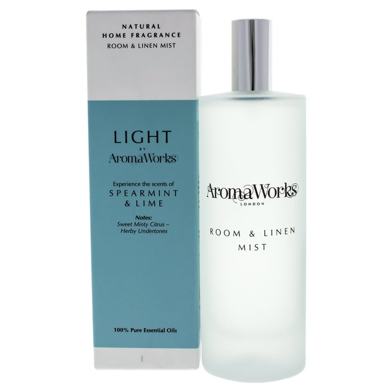 AromaWorks Light Range- Basil & Lime Room Mist AromaWorks Light Range- Basil & Lime Room Mist