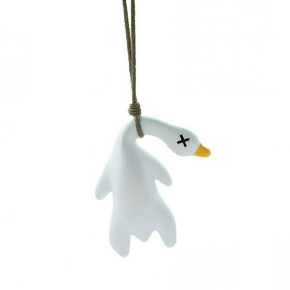 Light Reactives Car Swing Duck Decoration Trendy Accessory for Elegant Ride