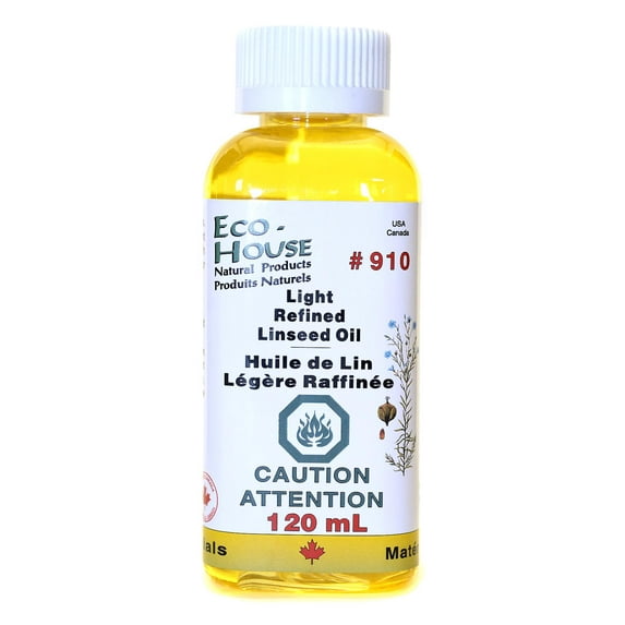 Light Refined Linseed Oil 4 oz. (pack of 2)