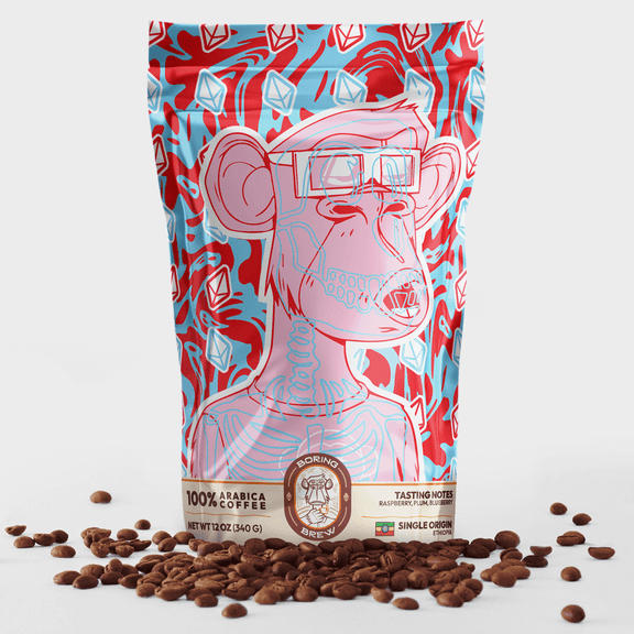 Fresh Roasted Light Roast Coffee | Ethiopia | BAYC #6254 | 12oz Bag