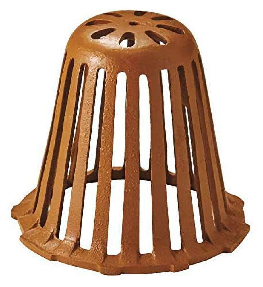 Light Roof Drain F/110, Cast Iron Dome, 6inH