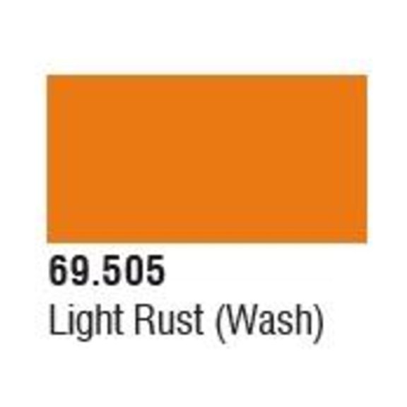 Vallejo Mecha Color Weathering Acrylic - Light Rust, 18 ml