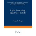thumbnail image 1 of Light Scattering Spectra of Solids: Proceedings of the International Conference on Light Scattering Spectra of Solids He, (Paperback), 1 of 1