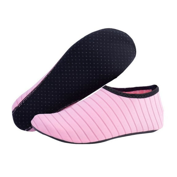 Light Seaside New Unisex Sneakers Non-slip Beach Shoes Swimming Aqua Shoes Women Men Upstream Wading Slippers Water Shoes PINK 42-43