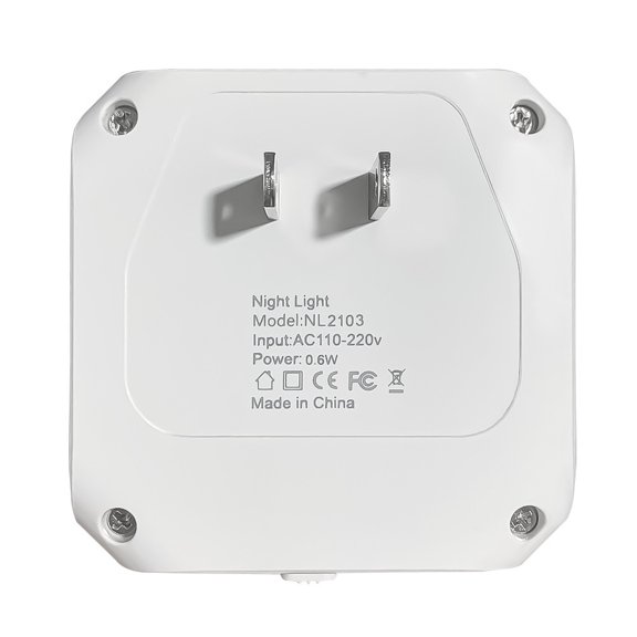 Light-Sensing Night Light, Creative Eye-Protecting Corridor, European, British and American Plug, Automatically Light up after Dark, Led Sensor Night Light