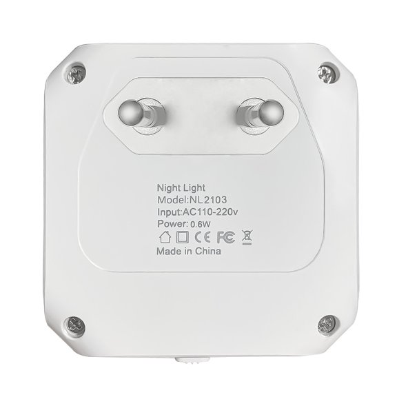 Light-Sensing Night Light, Creative Eye-Protecting Corridor, European, British and American Plug, Automatically Light up after Dark, Led Sensor Night Light