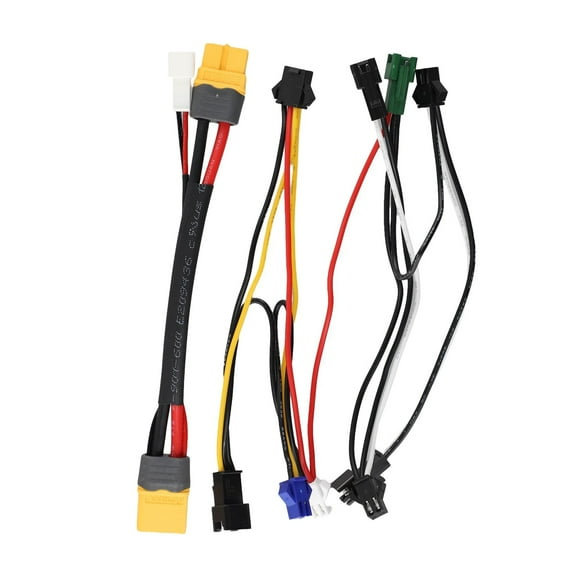 Light Set Cable Connection Line Power Cables For E-Bike Electric Bicycles Power To Headlights Cables Bicycles Accessories Light Set Cable + Power Cable