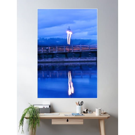 Light Shifted Poster Wall Art, Modern Wall Decor For Living Room Bedroom, 8x12 UNFRAMED