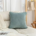 Light Simple Corduroy Pillow Cover Living Room Sofa Back Cushion Bed