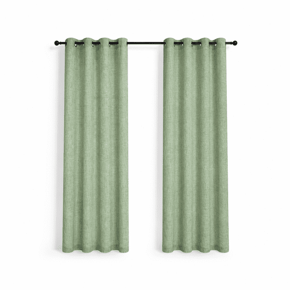 Efficient Store Light Slinen Curtafor Living Room Dining 96 Inches Long 2 Panel Set ...