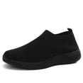 thumbnail image 1 of Light Sneakers Women Running Shoes Women Breathable Mesh Slip-On Shoes Woman Sports Shoes 2019 Zapatillas Mujer Deportiva Black 36, 1 of 6