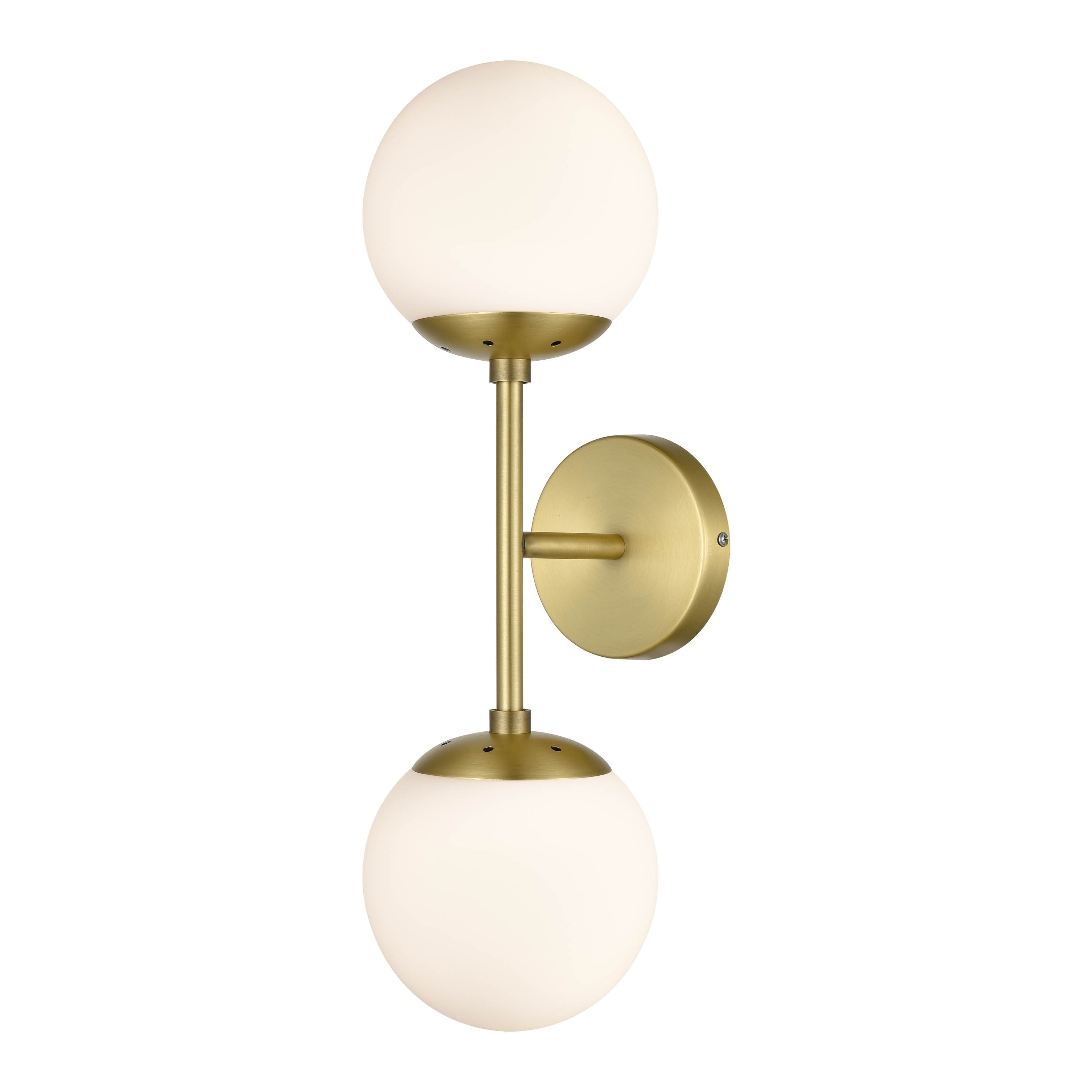 Light Society Zeno Globe 2Light Wall Sconce