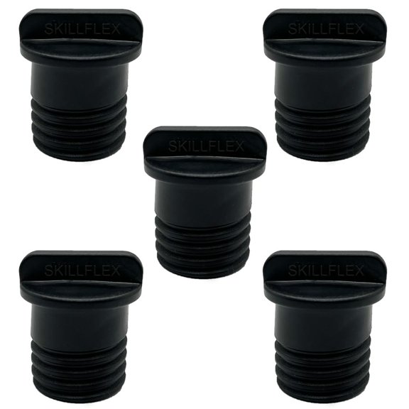 Light Socket Safety Cap Plugs for String Lights, Covers for Recessed and Standard Light Sockets, (5)