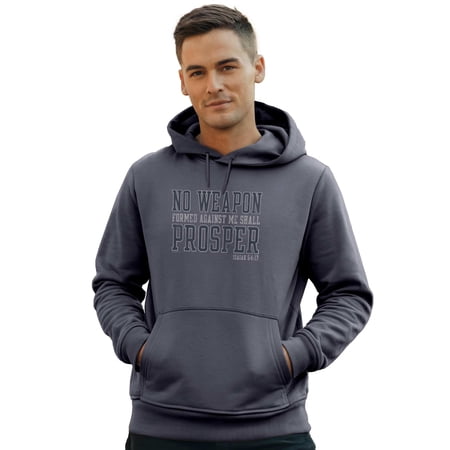 Light Source Mens Hooded Sweatshirt No Weapon, Gunmetal, 2X