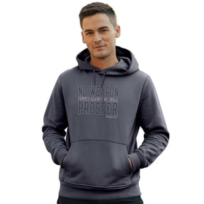 Light Source Mens Hooded Sweatshirt No Weapon, Gunmetal, MD