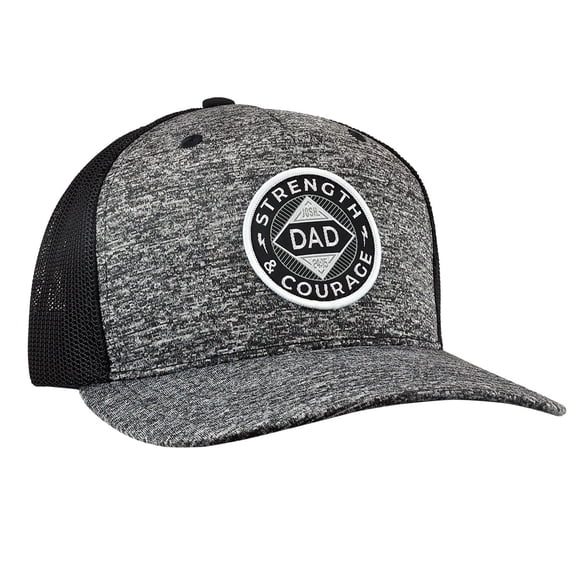 Light Source Mens Cap Strength&CourageDad