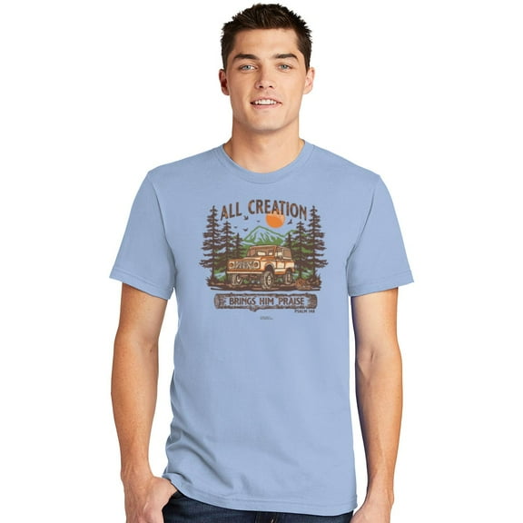 Light Source Mens T-Shirt All Creation Offroad