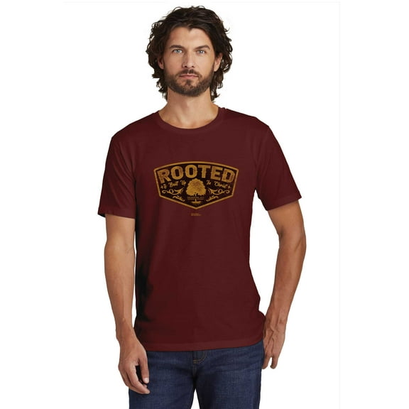 Light Source Mens T-Shirt Rooted Crest