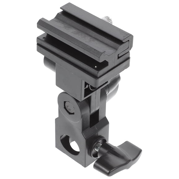 Light Stand Adapter Umbrella Swivel Holder Flash Light Bracket Camera Supply