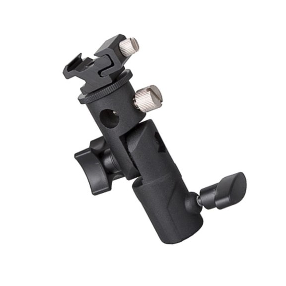 Light Stand Bracket Flashing Cold Shoe Bracket Hot Shoe Mount Reflective Umbrella Holder For Photo Studio Accessories
