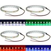 Light Strip Flexible Flat LED Waterproof Car/Boat/Motorcycle Universal 12V DC